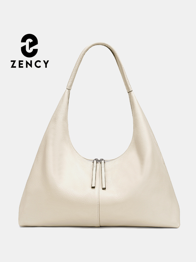 Women'S Work Bags Tote - Zency レディース 本革 ホーボーバッグ デザイナーワーキングトート 大型ショルダーバッグ