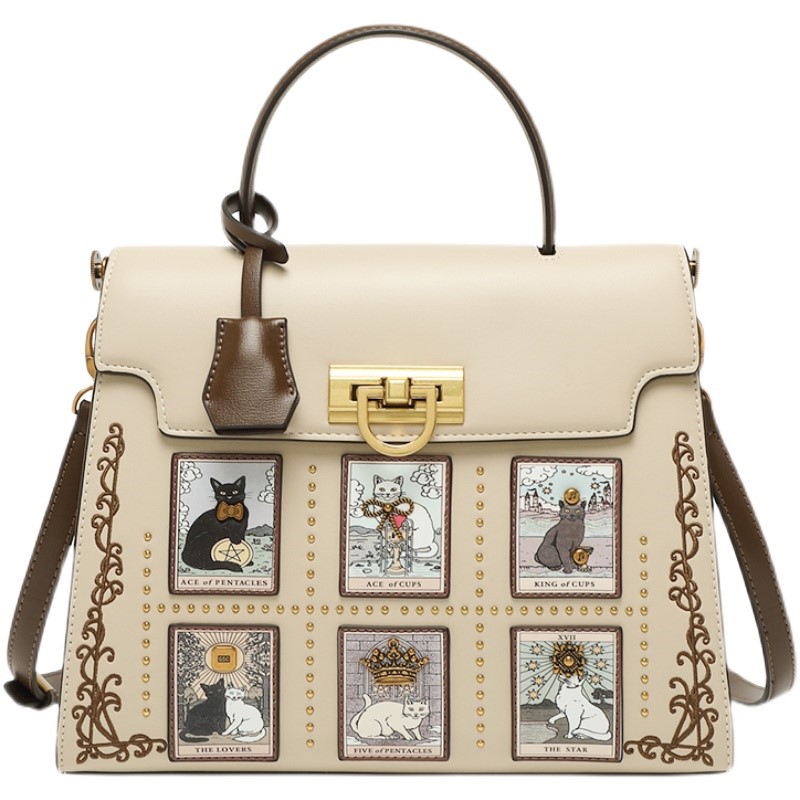 Women Bags Trend 2025 - 女性のハンドバッグブランドハンドバッグ 2025 新しいライト高級ハイエンドデザイナーレトロクロスボディショルダーバッグ