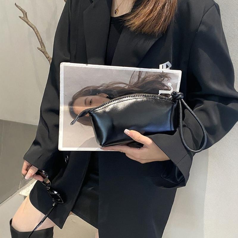 多用途カジュアルリストレット財布ミニマリストソリッドカラーハ - Women Bags With Wallet のレビューと価格