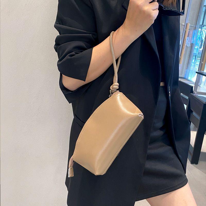 多用途カジュアルリストレット財布ミニマリストソリッドカラーハ - Women Bags With Wallet のレビューと価格