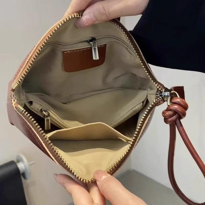多用途カジュアルリストレット財布ミニマリストソリッドカラーハ - Women Bags With Wallet のレビューと価格