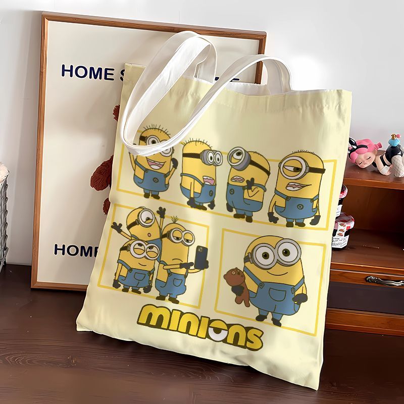 ミニオンズ映画アニメ漫画かわいいキャンバスバッグかわいい学生 - Shopper Tote Canvas のレビューと価格