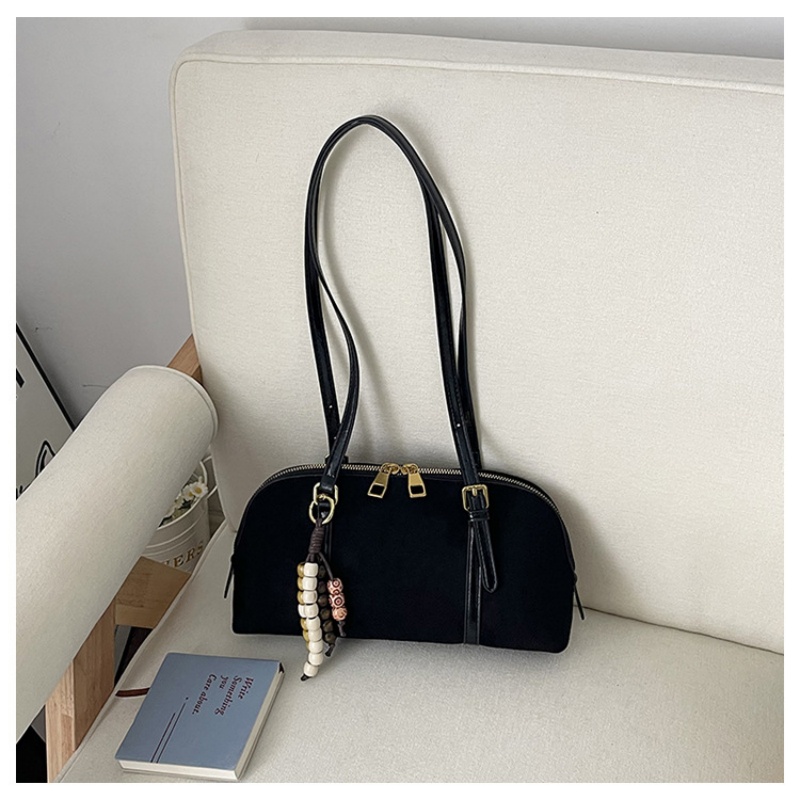 レディース レトロ バゲット ショルダーバッグ エレガントな - Women Bags Zip のレビューと価格