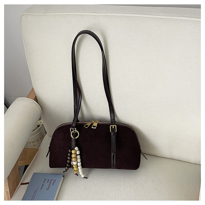 レディース レトロ バゲット ショルダーバッグ エレガントな - Women Bags Zip のレビューと価格