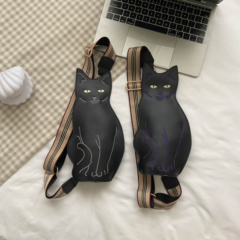 女性用キュートな猫柄ショルダーバッグ 2025 レディース  - Women Bags Trend 2025 のレビューと価格