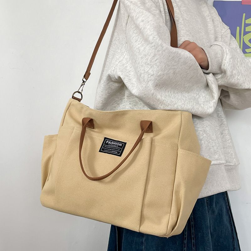 女性用大型キャンバストートバッグ、ミニマリストワークバッグ  - Women'S Work Bags Tote のレビューと価格