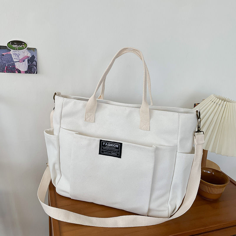 女性用大型キャンバストートバッグ、ミニマリストワークバッグ  - Women'S Work Bags Tote のレビューと価格