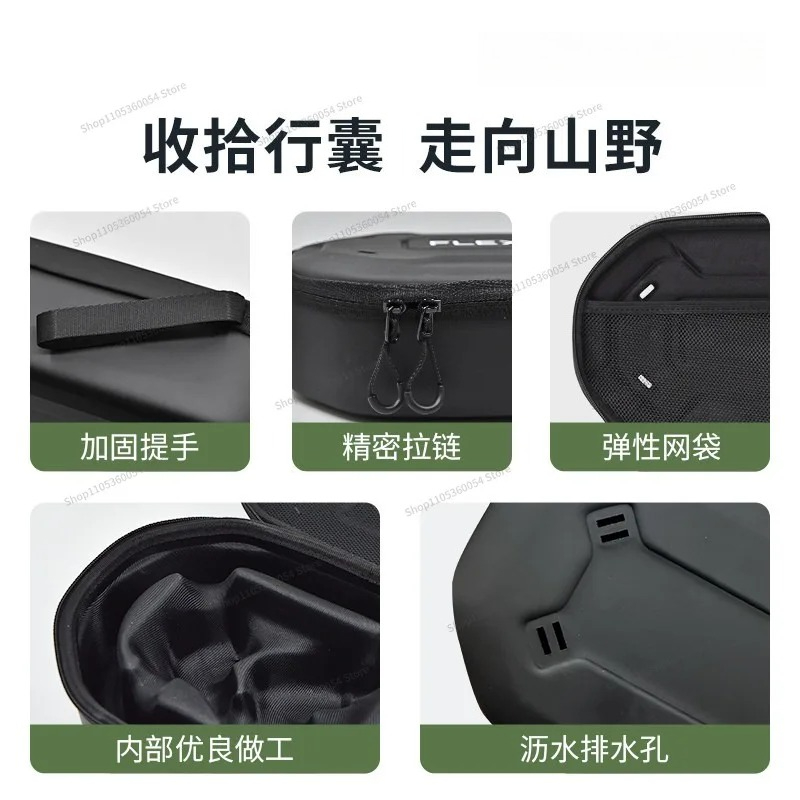 シャワー用特別収納バッグ、硬質EVA厚手耐衝撃ポータブル超軽 - Box Bag Rigid のレビューと価格