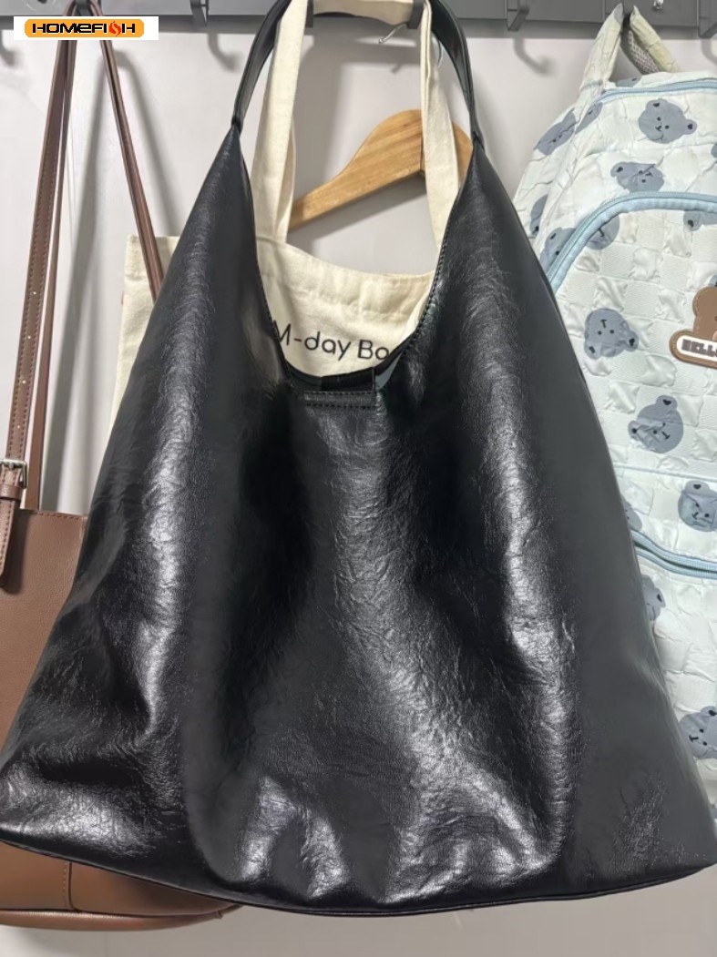 レトロシンプルな大型レディーストートショルダーバッグ 202 - Women'S Work Bags Tote のレビューと価格