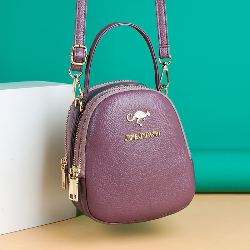 シックなPUレザーミニトートバッグ、スタイリッシュなデュアル - Women Bags Zip のレビューと価格
