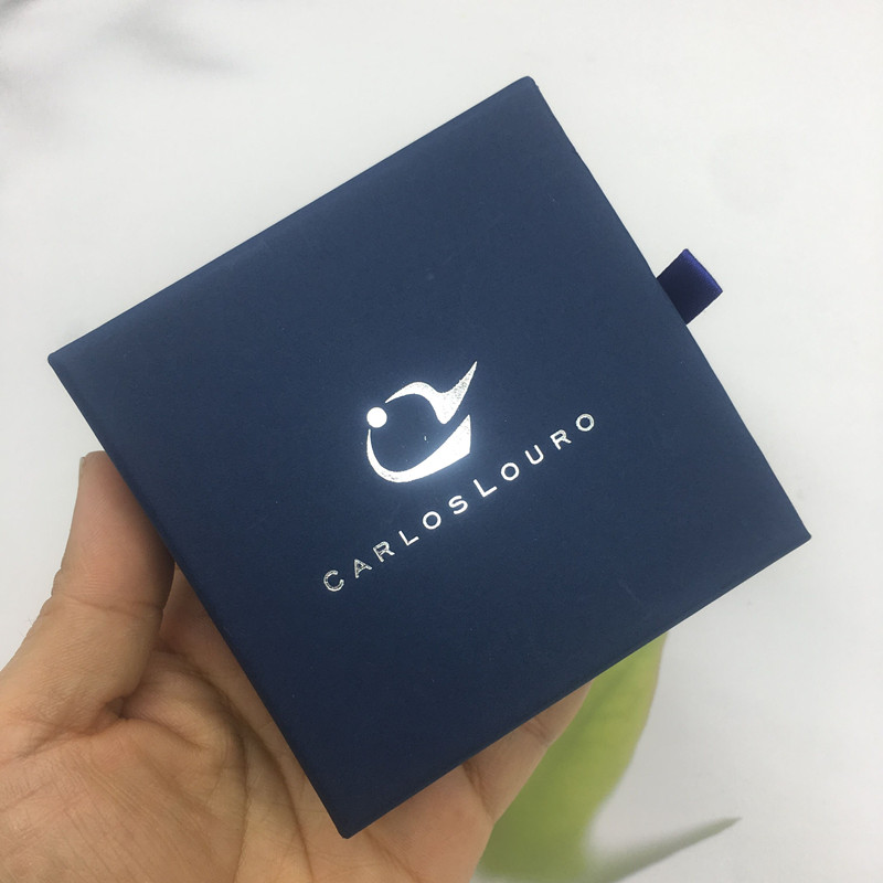 50個入り カスタムロゴ入りスライド式引き出しジュエリー用硬 - Box Bag Rigid のレビューと価格