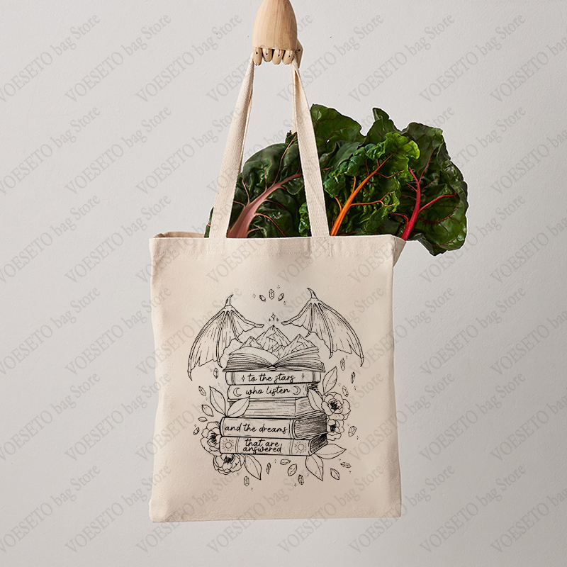 SJM ナイトコート ラグジュアリー トートバッグ 聞く星と - Shopper Tote Canvas のレビューと価格