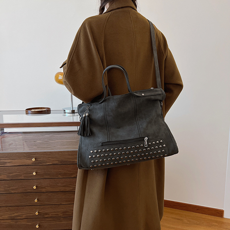 大容量トートバッグ女性用 2026 新しいレトロウィローネイ - Women'S Work Bags Tote のレビューと価格