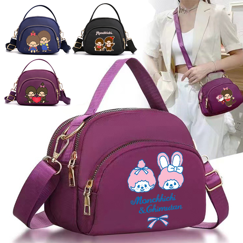 モンチッチ女性クロスボディバッグ漫画アニメジッパー携帯電話シ - Women Bags Mini のレビューと価格