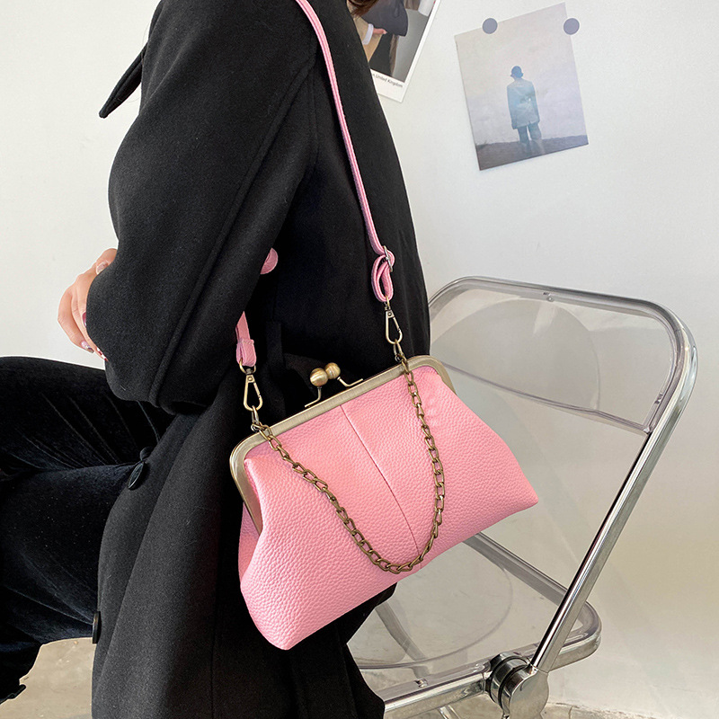 女性用チェーン付きヴィンテージショルダーバッグ,ジッパー付き - Women Bags Chanel のレビューと価格