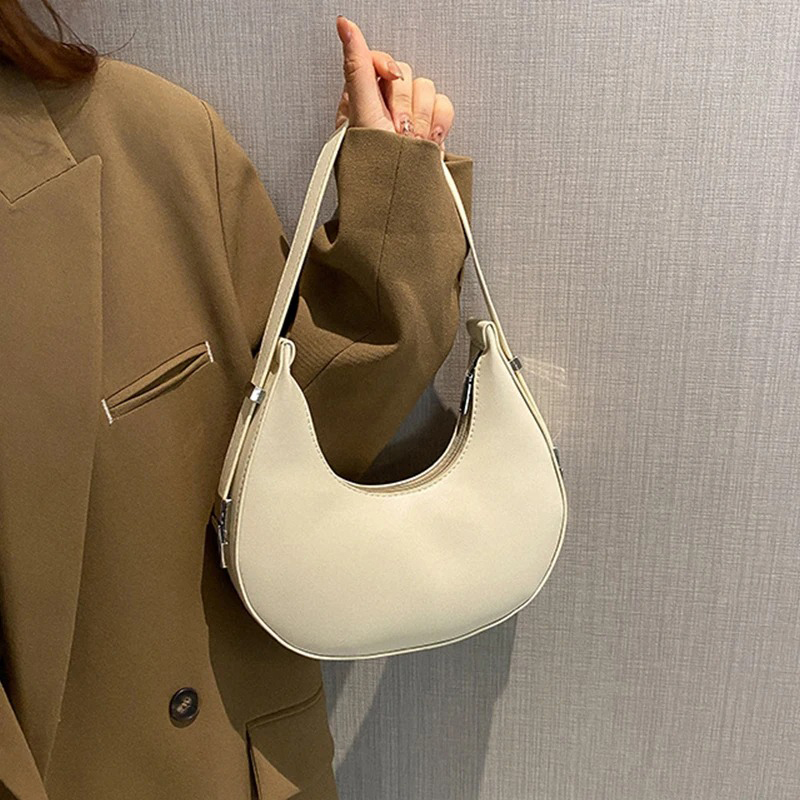 女性用脇の下バッグ 高級PUレザーショルダーバッグ 小さなク - Women Bags With Wallet のレビューと価格