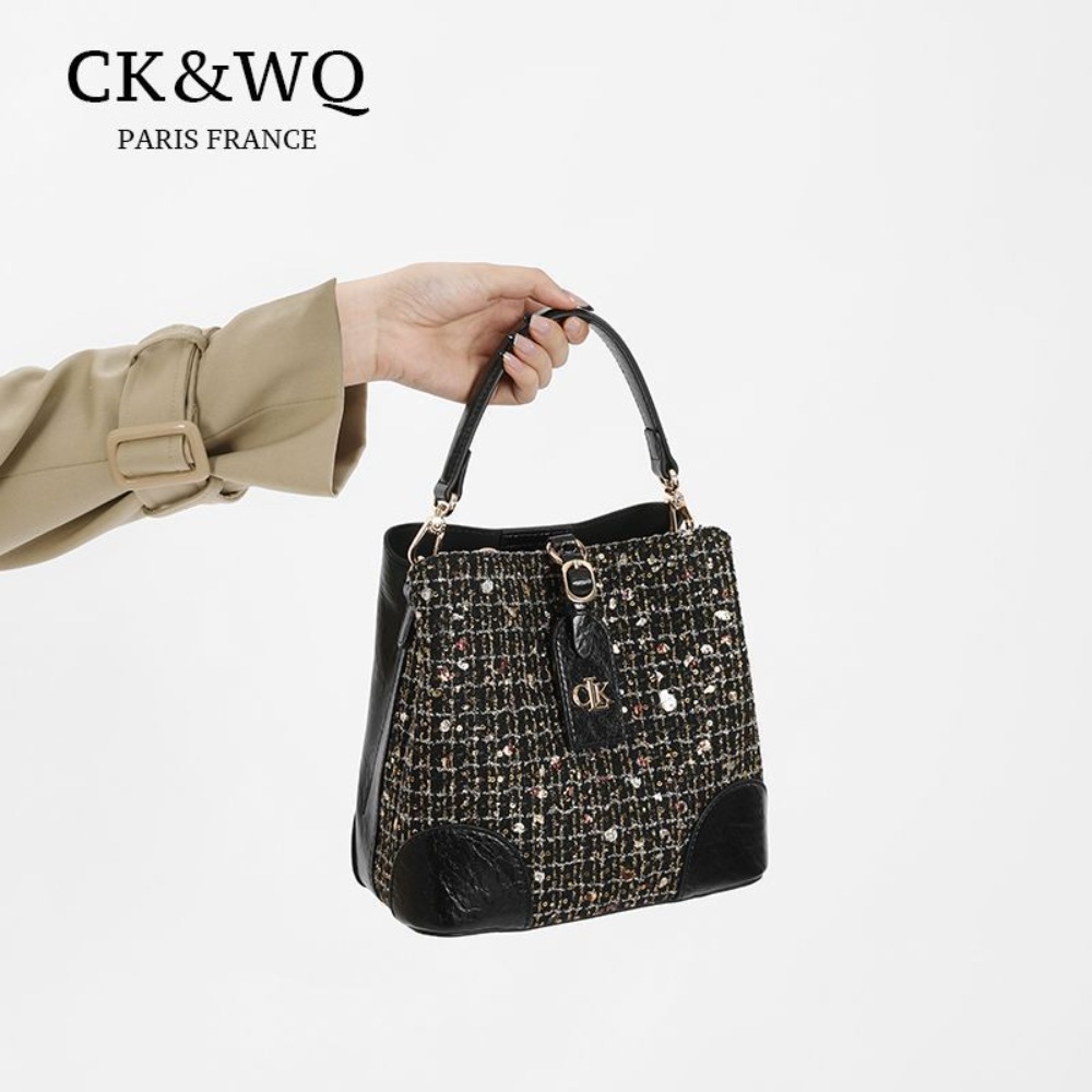 CK&WQ 大容量バケットバッグ多用途高品質ファッションショ - Women Bags Ck のレビューと価格