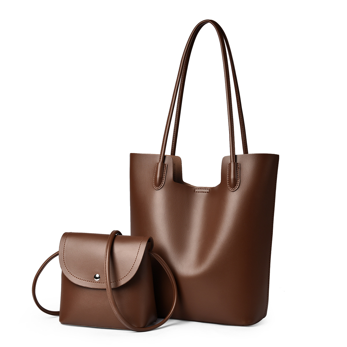レディース用PUレザー製ショルダーバッグ、メッセンジャーバッ - Women Bags Leather のレビューと価格