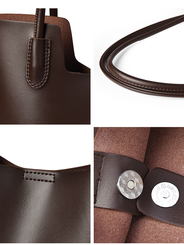 レディース用PUレザー製ショルダーバッグ、メッセンジャーバッ - Women Bags Leather のレビューと価格