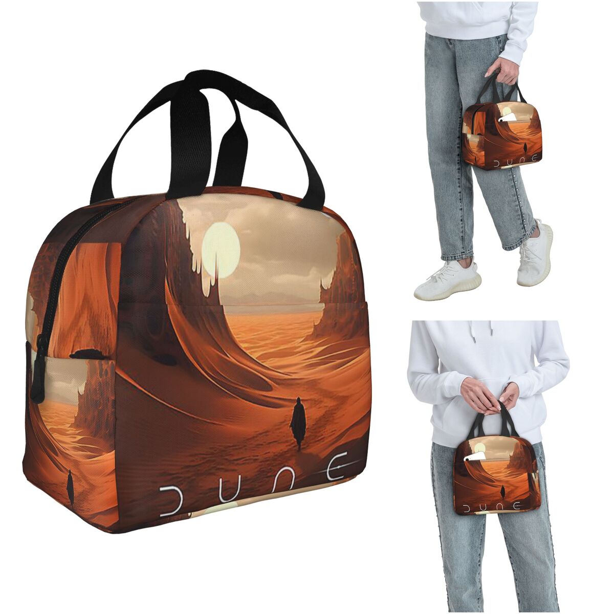 デューン 2020 ファンアート断熱ランチバッグ女性子供用ポ - Women Bags Dune のレビューと価格