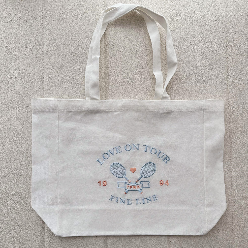 Love on Tour-女性用の刺繍入りファブリックショル - Women Bags Ck のレビューと価格