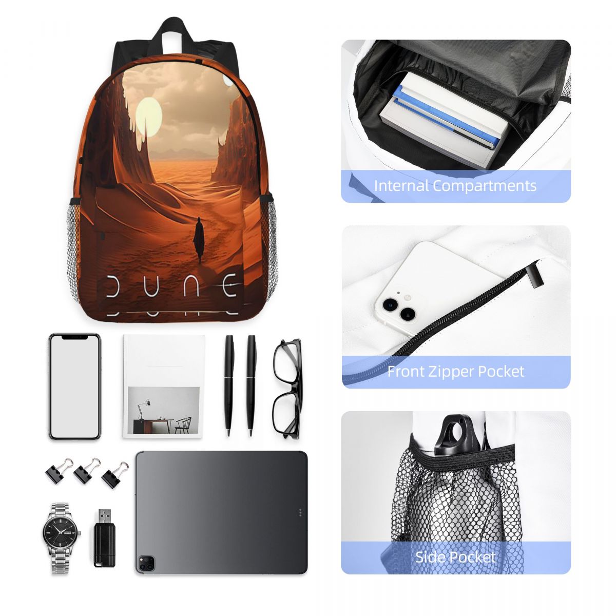 デューン 2020 ファンアートバックパックホットセールデイ - Women Bags Dune のレビューと価格