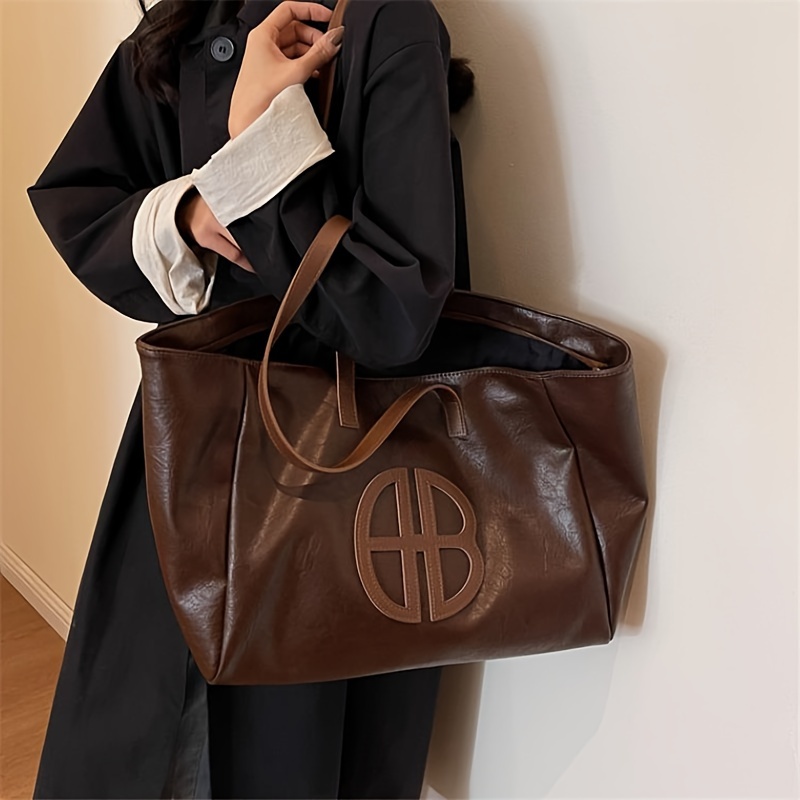 シックな大容量レディーストートバッグ - カジュアルヴィンテ - Women Bags Zip のレビューと価格