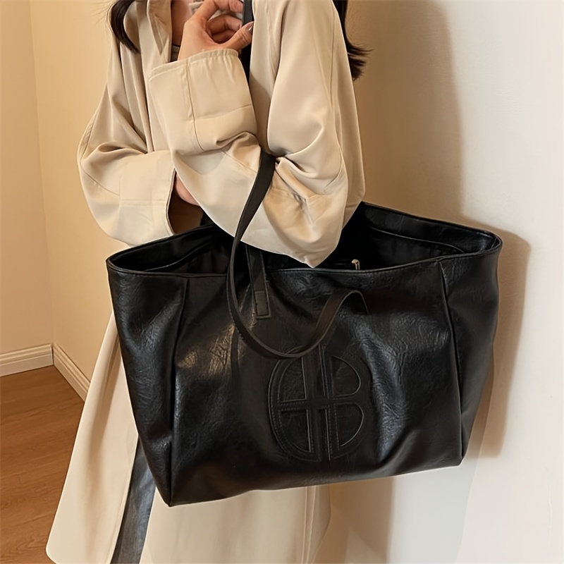 シックな大容量レディーストートバッグ - カジュアルヴィンテ - Women Bags Zip のレビューと価格