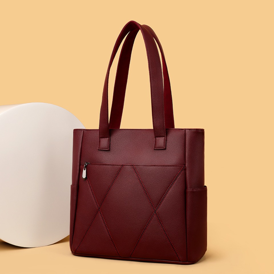 本革製高級カジュアルトートバッグ、ラグジュアリーハンドバッグ - Women Bags Trend 2025 のレビューと価格