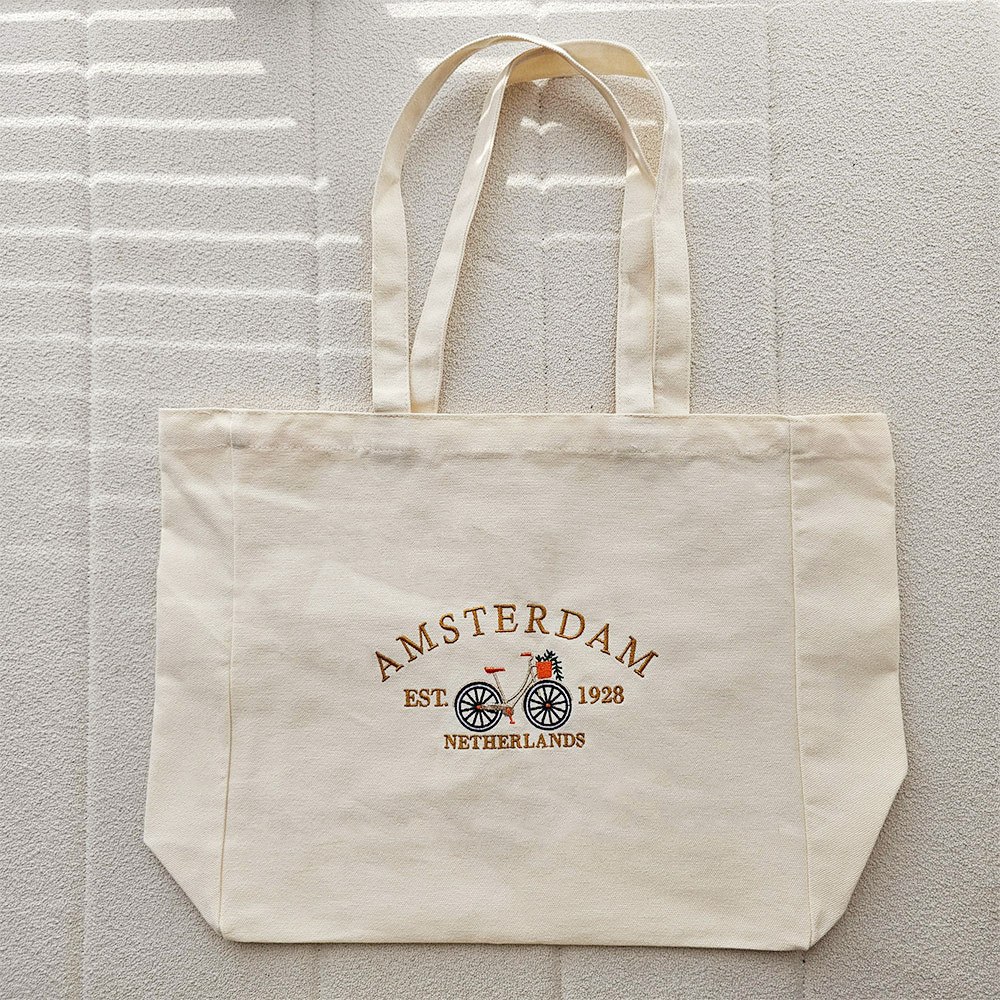 女性のための刺繍されたキャンバスのトートバッグ,ヴィンテージ - Women Bags Ck のレビューと価格